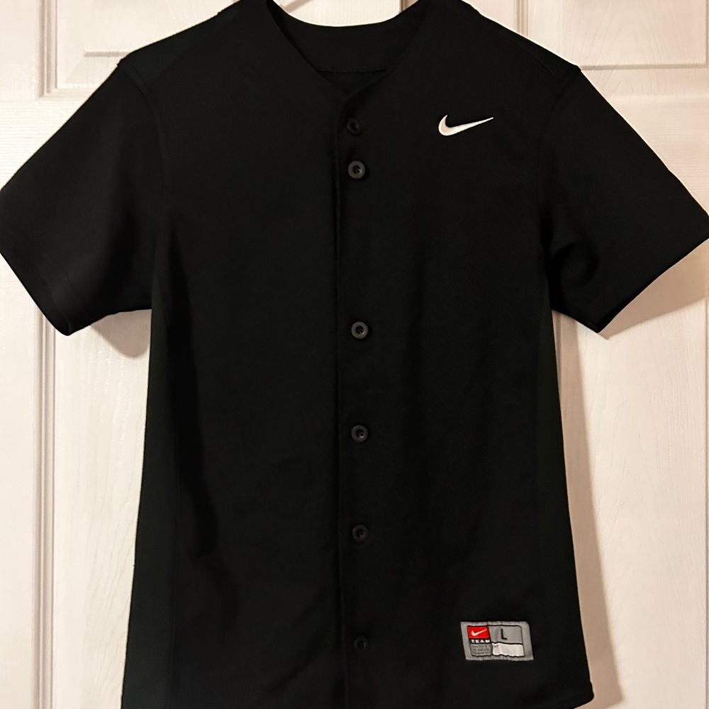 Nike Baseball Jersey Shirt Boys Large
